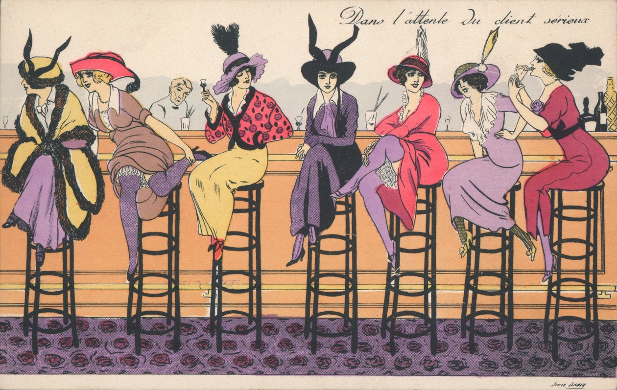 Waiting for the Serious Client by Xavier Sager