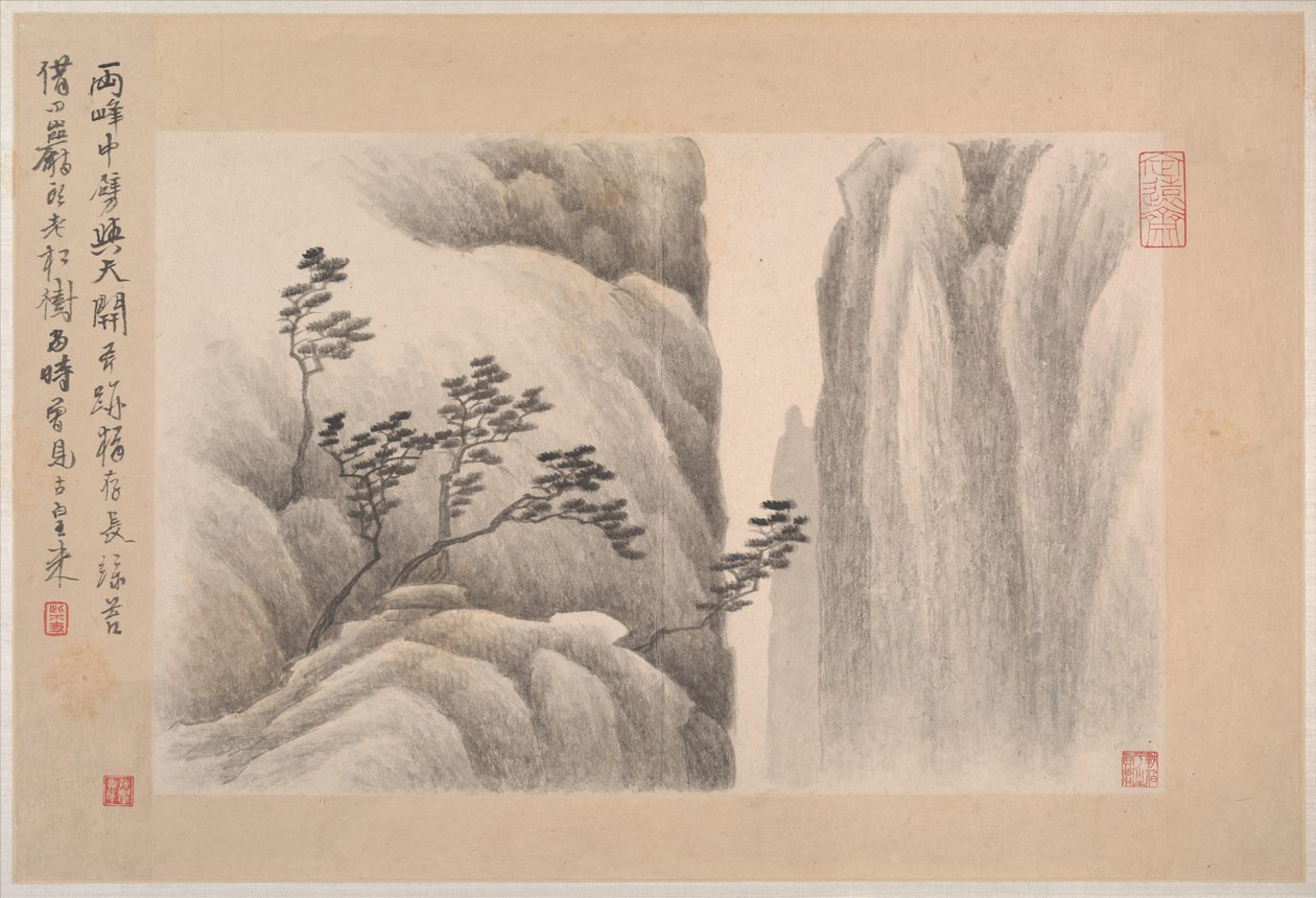Landscapes with Poems by Xian Gong