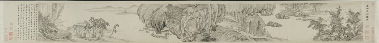 Meditative Visit to a Mountain Retreat: In Picture and in Words by Xiang Shengmo