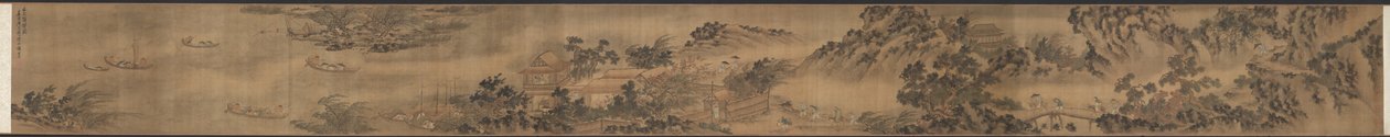 Returning to the Village in a Rainstorm by Xie Shichen