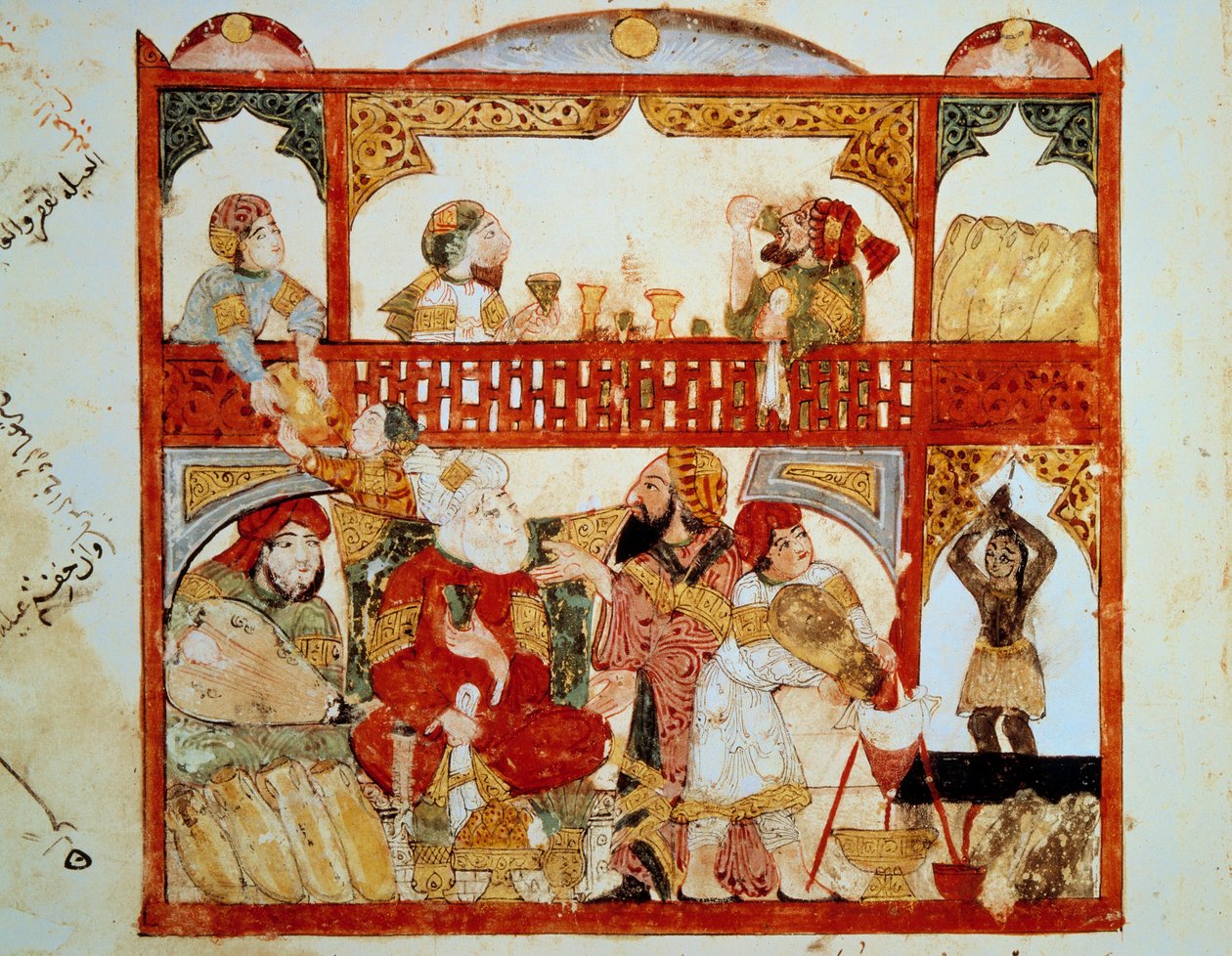 The wandering navigator Abu-Zayd by Yahya ibn Mahmud Al Wasiti