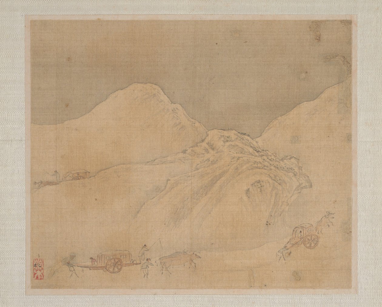 Landscapes, 1652 by Ye Xin