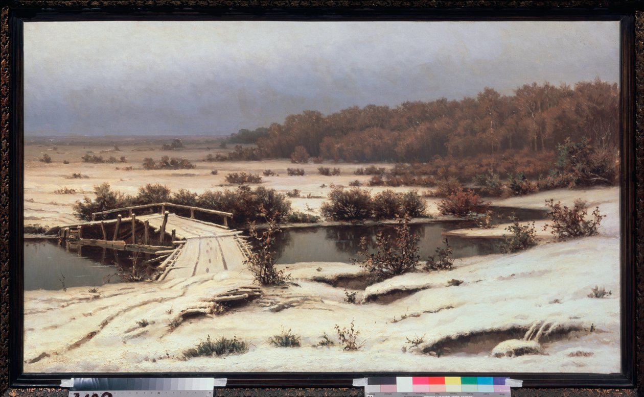 Early Snow by Yefim Yefimovich Volkov