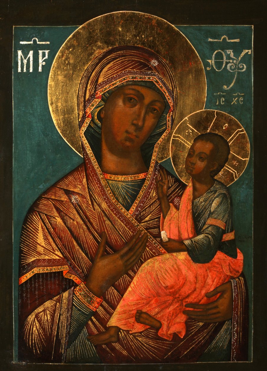 The Virgin Hodegetria by Yegor Ivanovich Grek