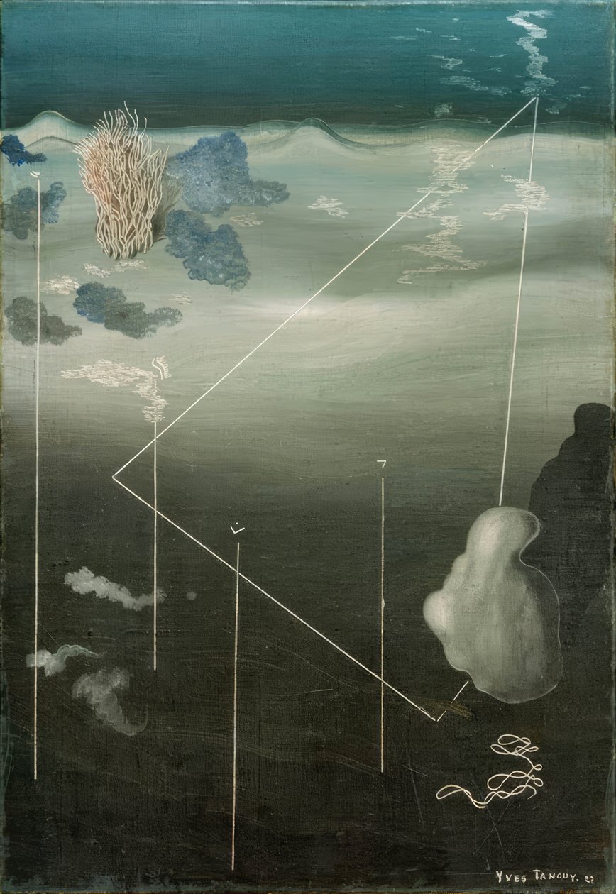 Belomancy I by Yves Tanguy: Highest-quality art reproduction