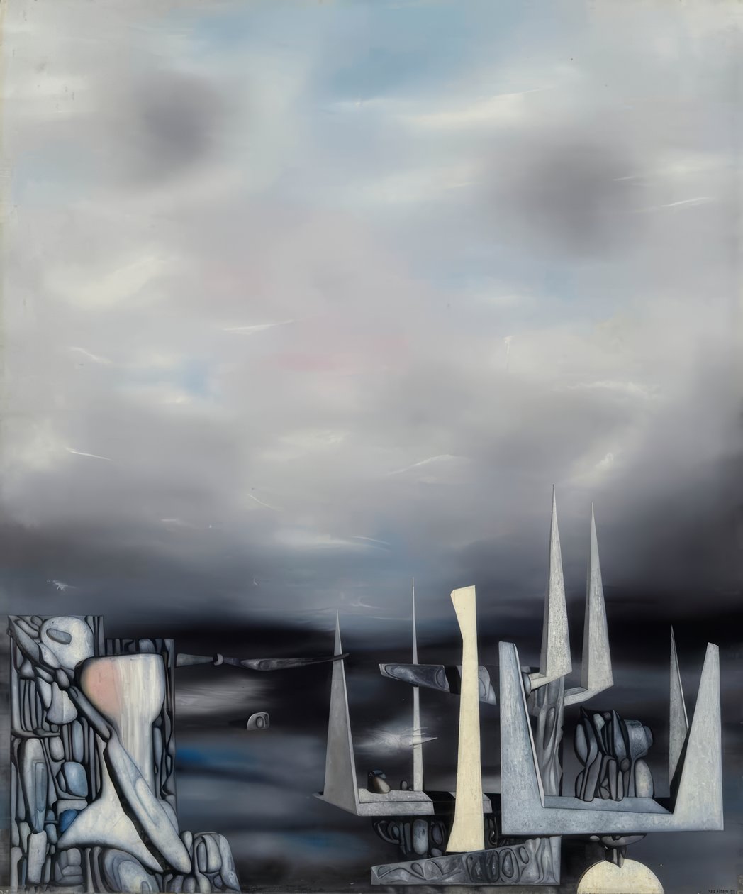 The Stars Pierce by Yves Tanguy