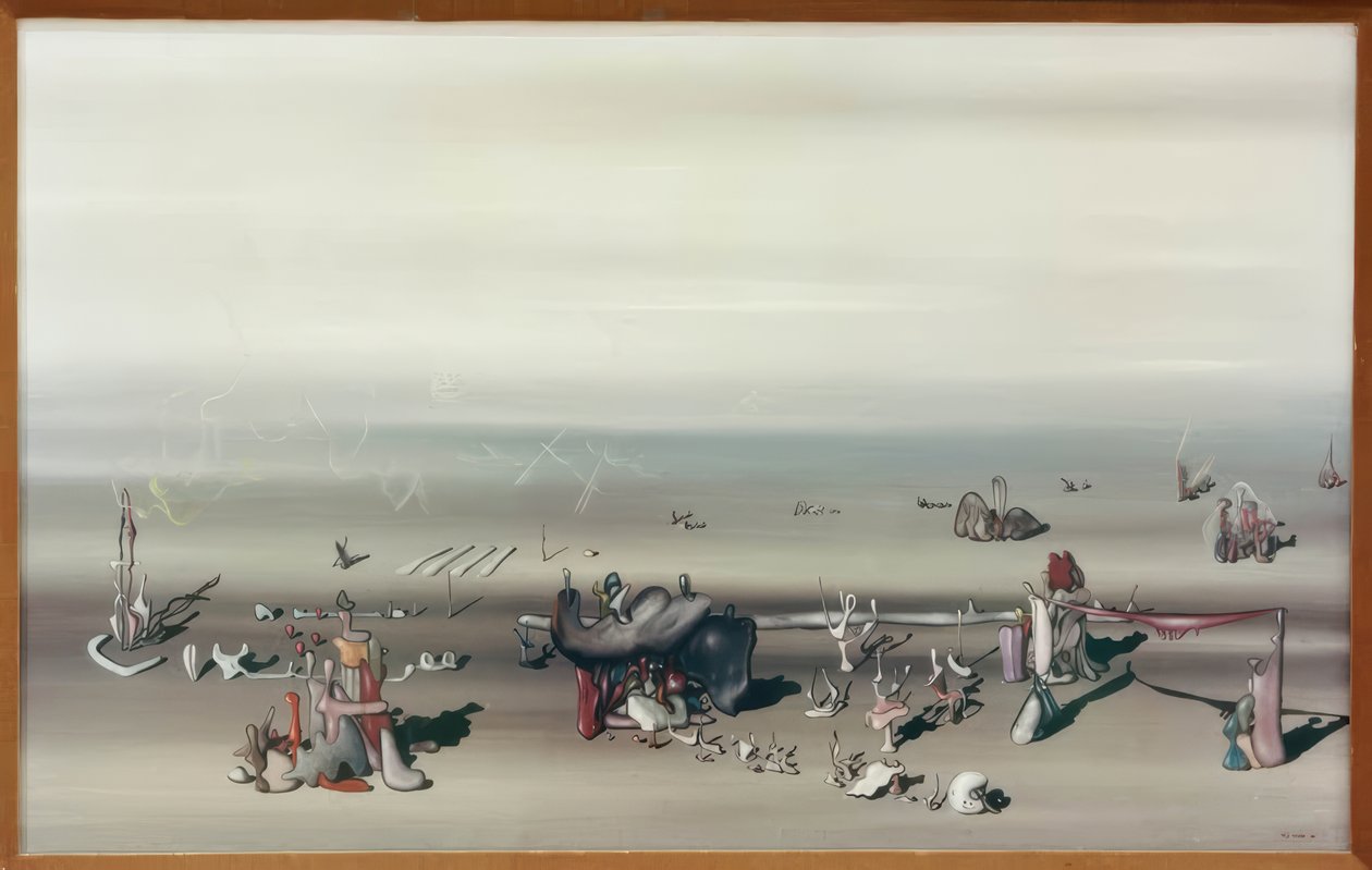 I Await Her by Yves Tanguy