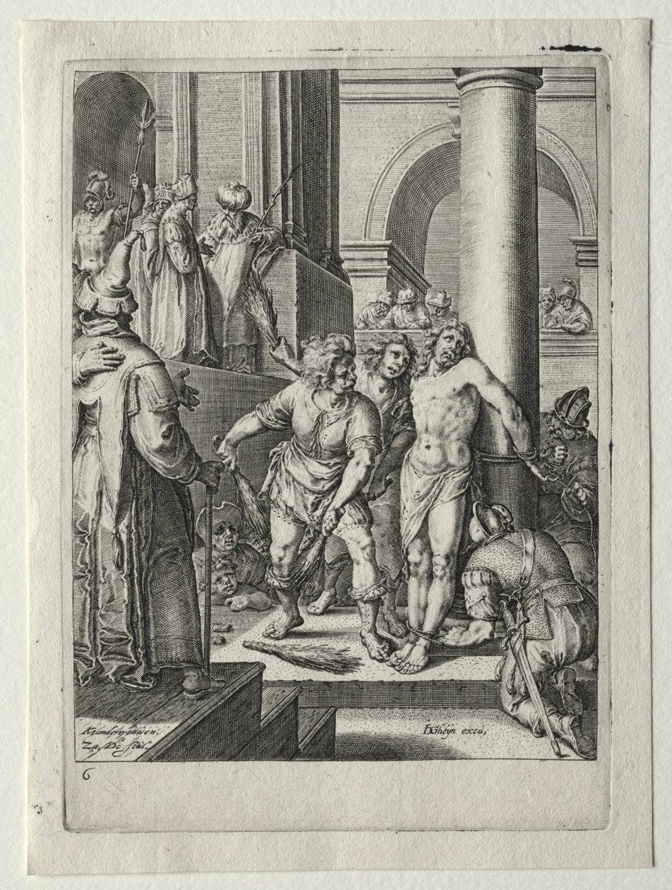 Passion Set: Flagellation of Christ by Zacharias Dolendo