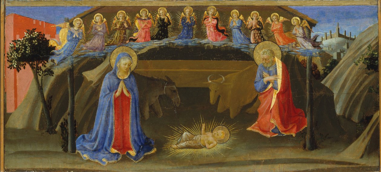The Nativity, c.1433-34 by Zanobi di Benedetto Strozzi
