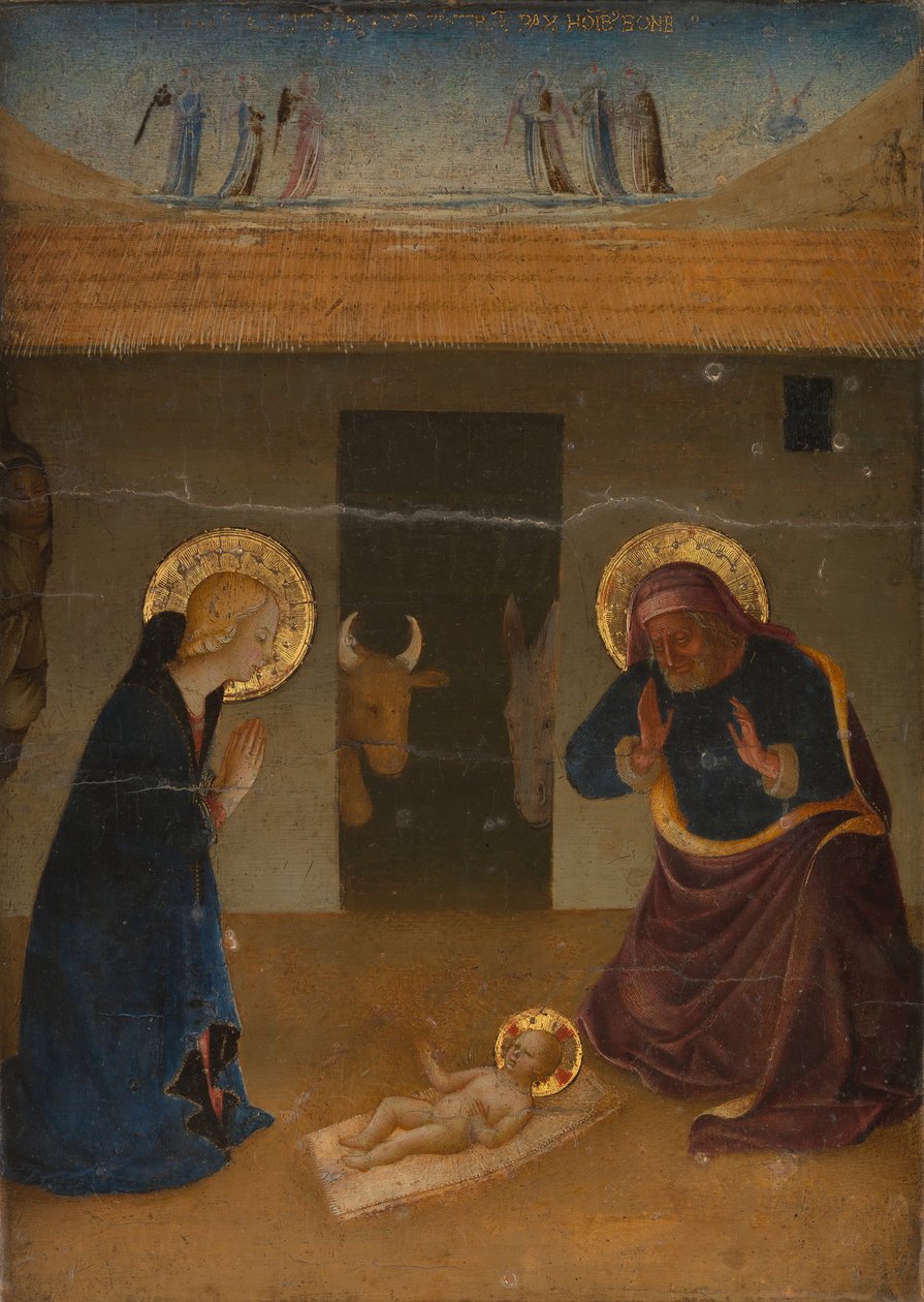 The Nativity by Zanobi di Benedetto Strozzi