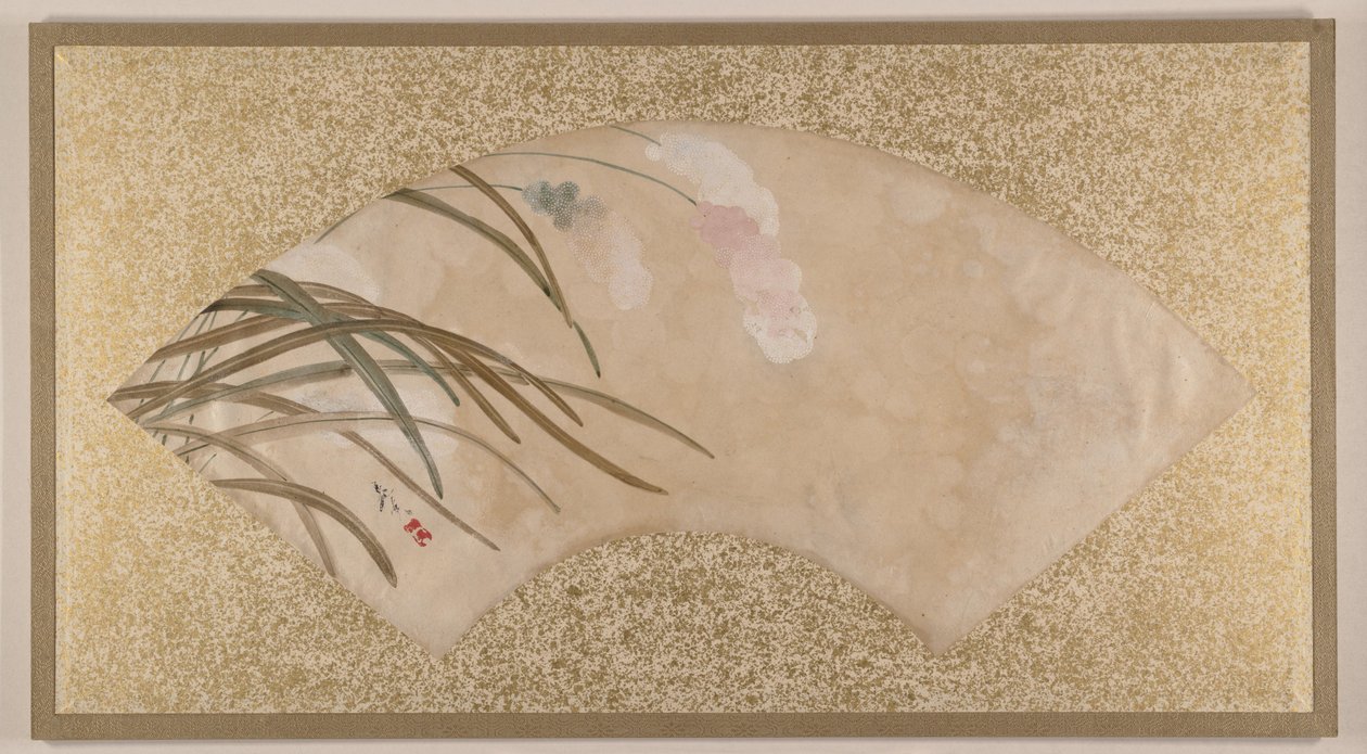 Flowers and Leaves, Late 19th Century by Zeshin Shibata