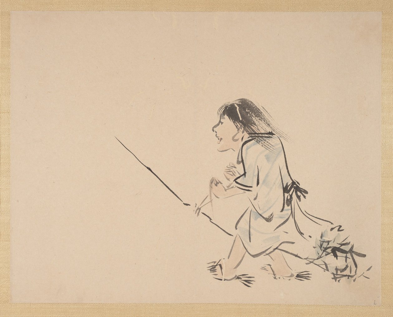 Painting by Zeshin Shibata