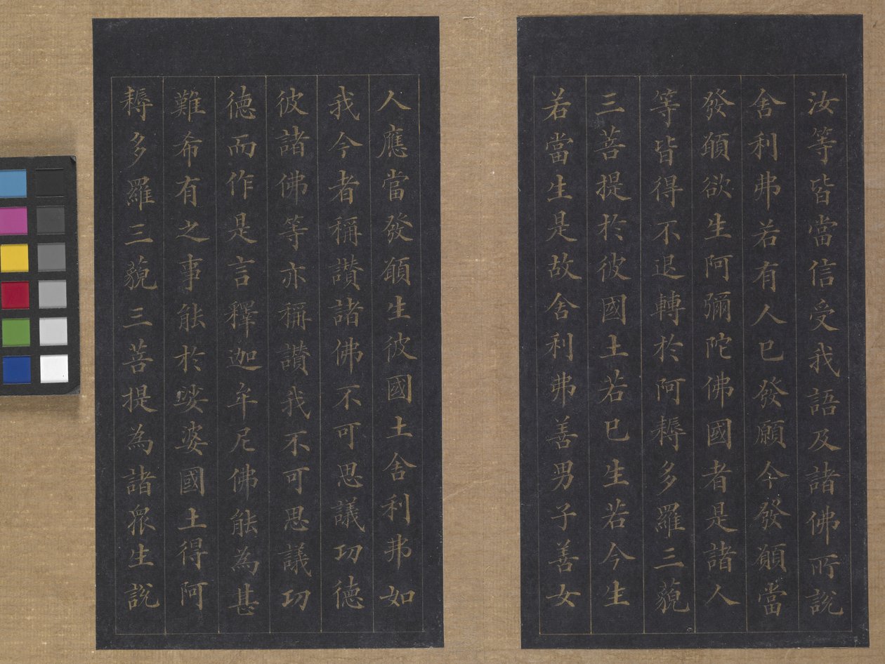 Sutra of Eternal Life (Wu Liang Shou Jing) 1837 by Zexu Lin