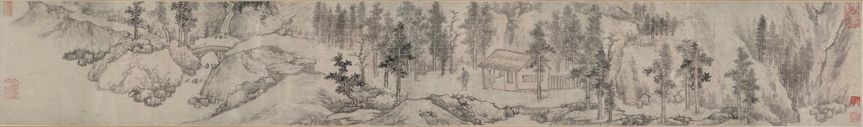 Woodcutter and Wife by Zha Shibiao
