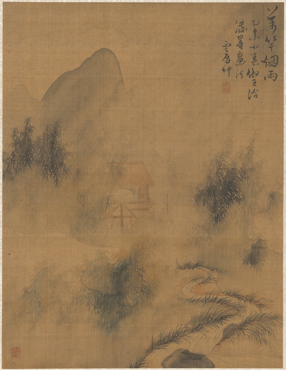 Ten Thousand Bamboos in the Mist and Rain by Zhai Dakun