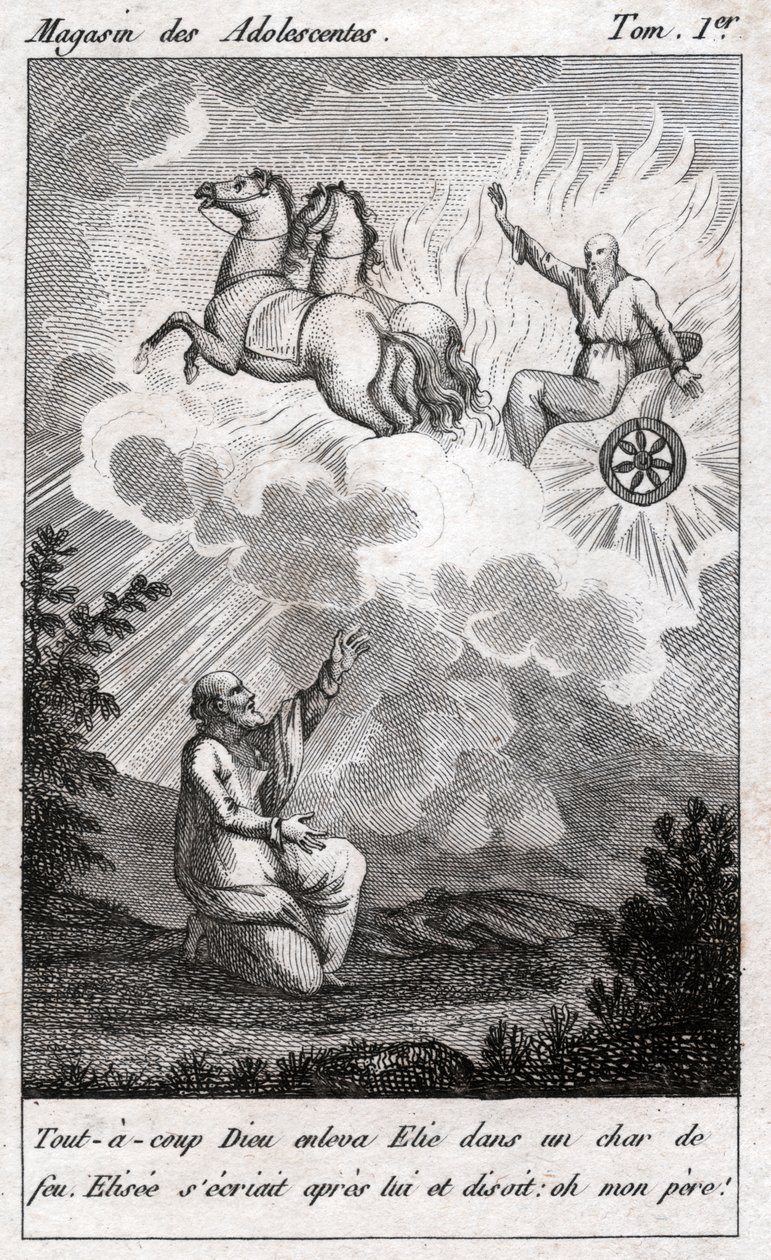 Elijah Takes Off to the Sky by . .