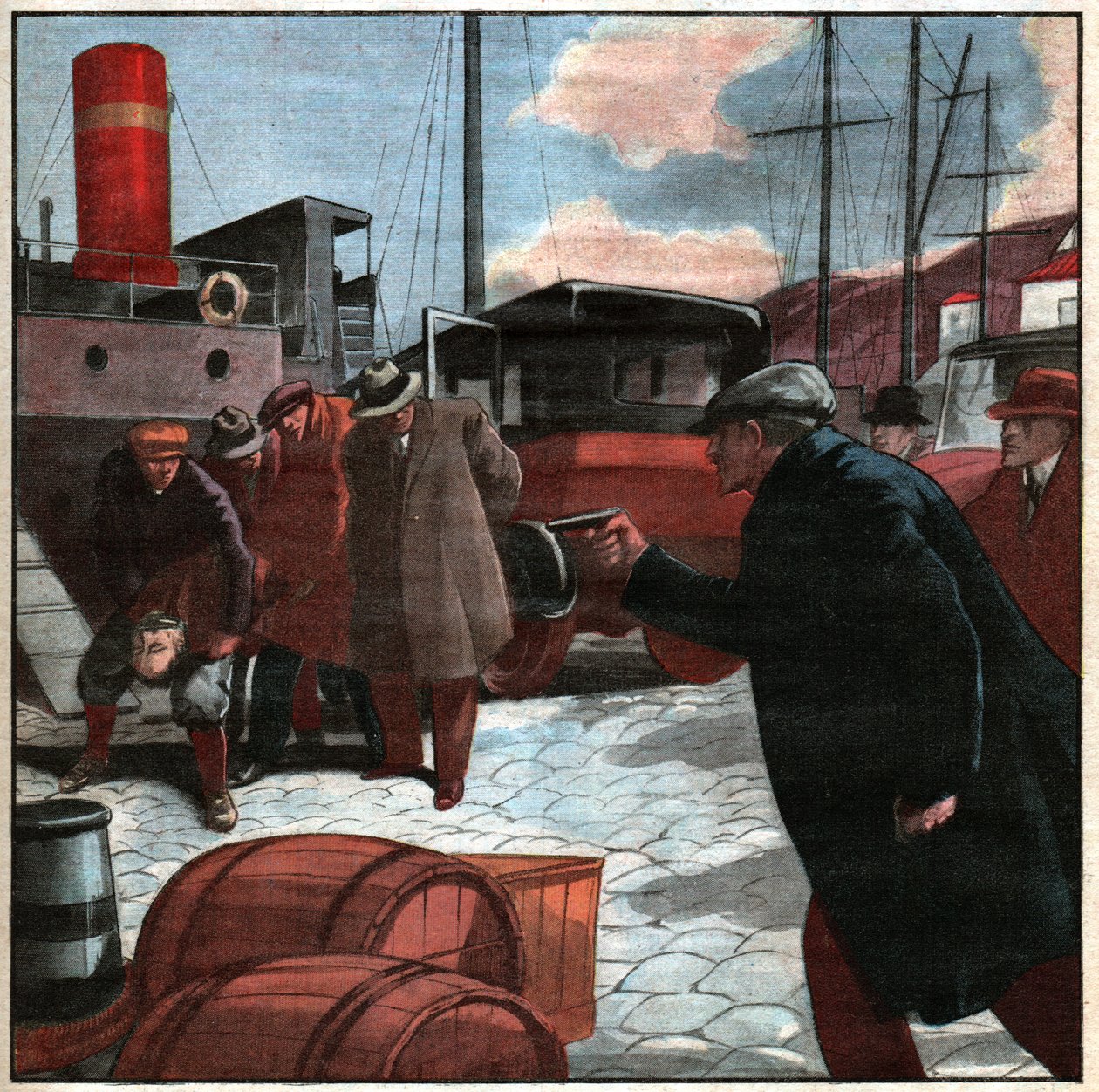 Kidnapping of Georges Agabekov by Ferdinand Georg Waldmuller