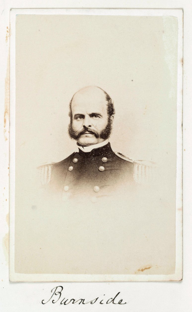 General Burnside, c 1863 by Frederick (attr. to) Barnard