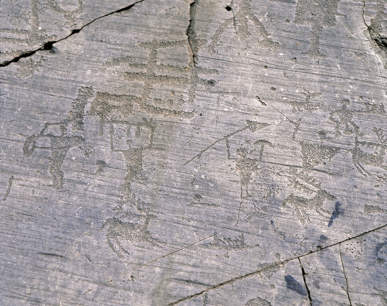 National Park of Stone Carvings of Naquane, Camunian Rock Engravings by Isabel Redie