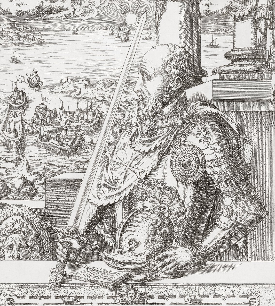 Jean Parisot de la Valette (portrait) by . .