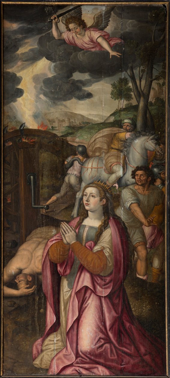 Parish Church (Parochiekerk Sint-Walburga). Triptych. by . .