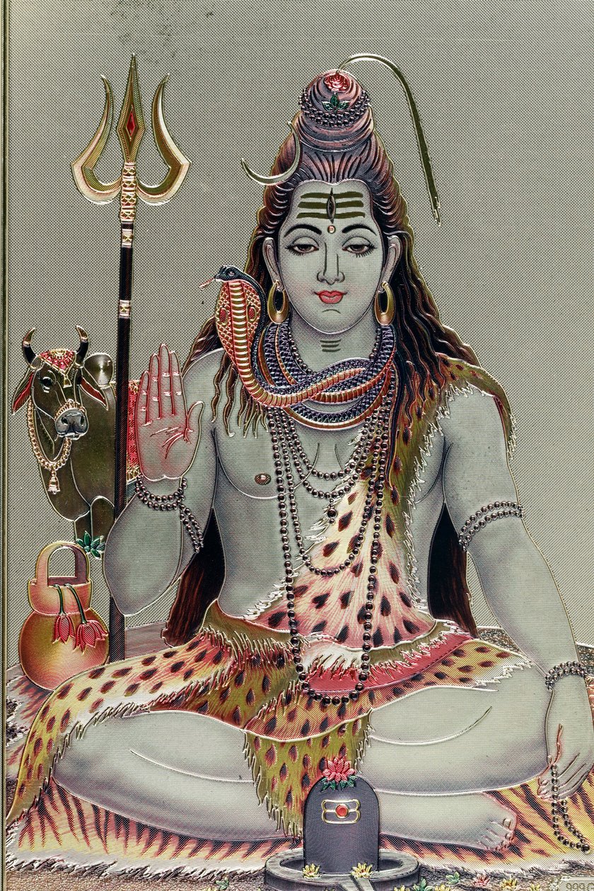 Shiva, the Hindu god of Transformation or Destruction. by . .