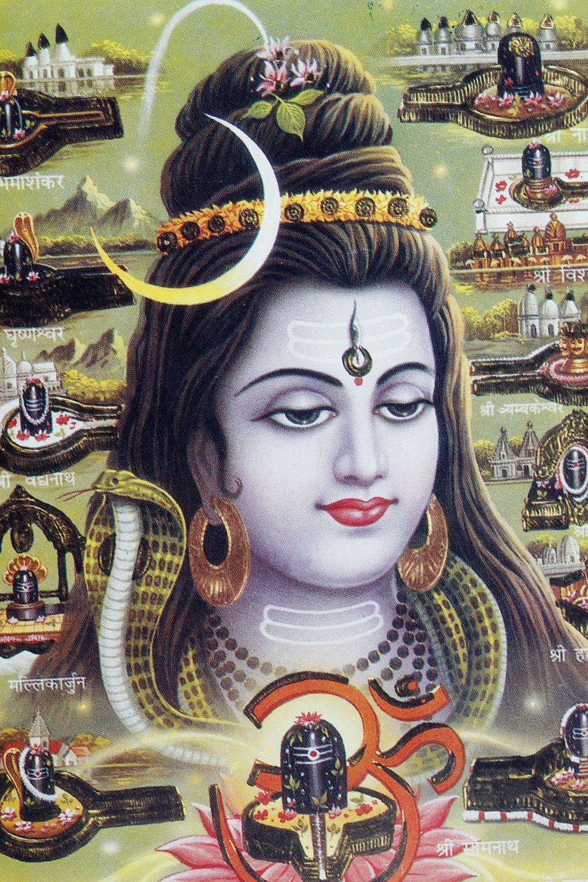 Shiva, the Hindu god of Transformation or Destruction. by . .