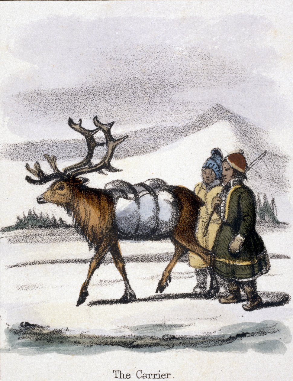 The Carrier, c. 1845 by Frederick (attr. to) Barnard