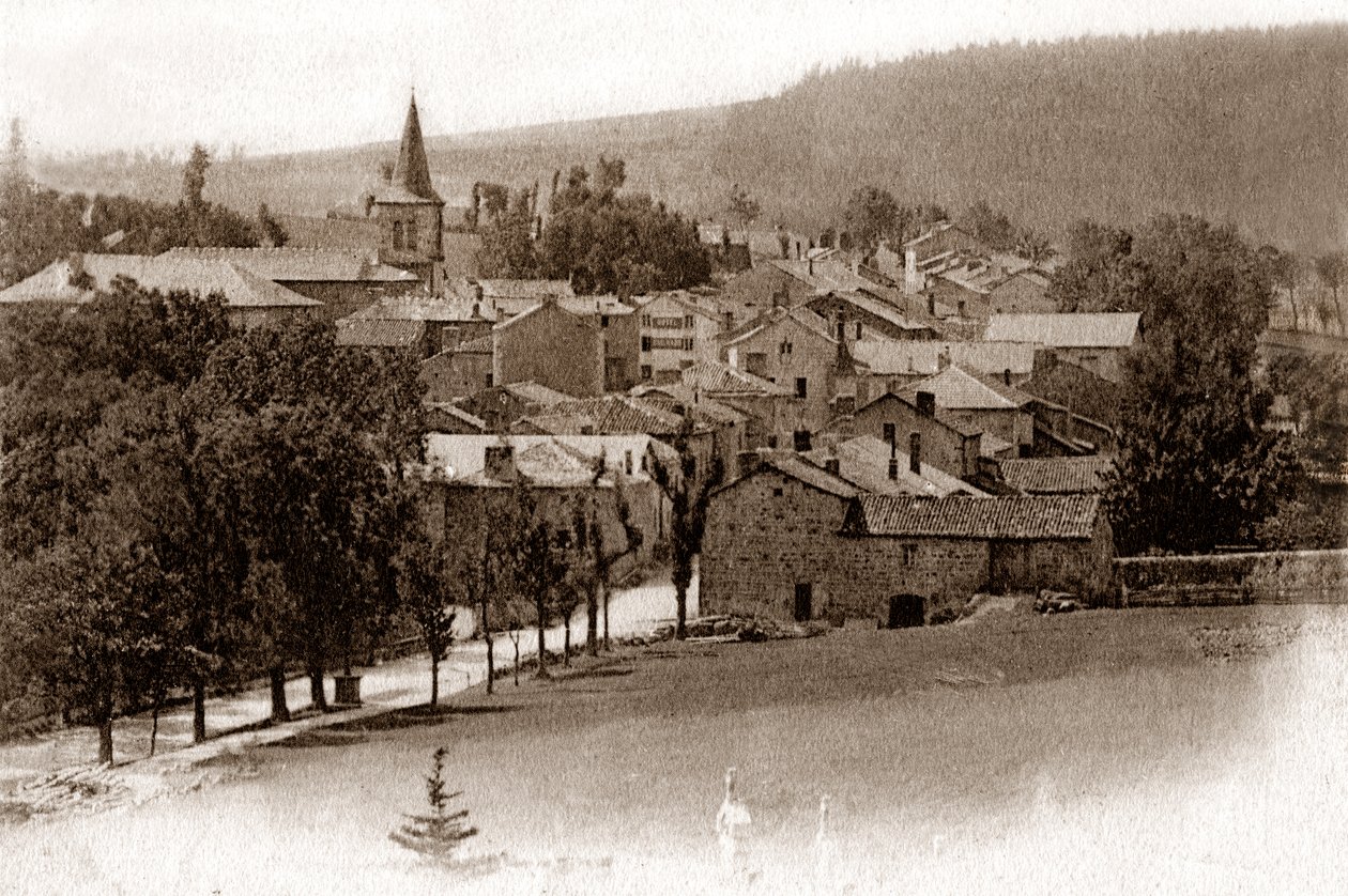 The Village of Saint-Bonnet-le-Froid, at the Beginning of the Twentieth Century by . .