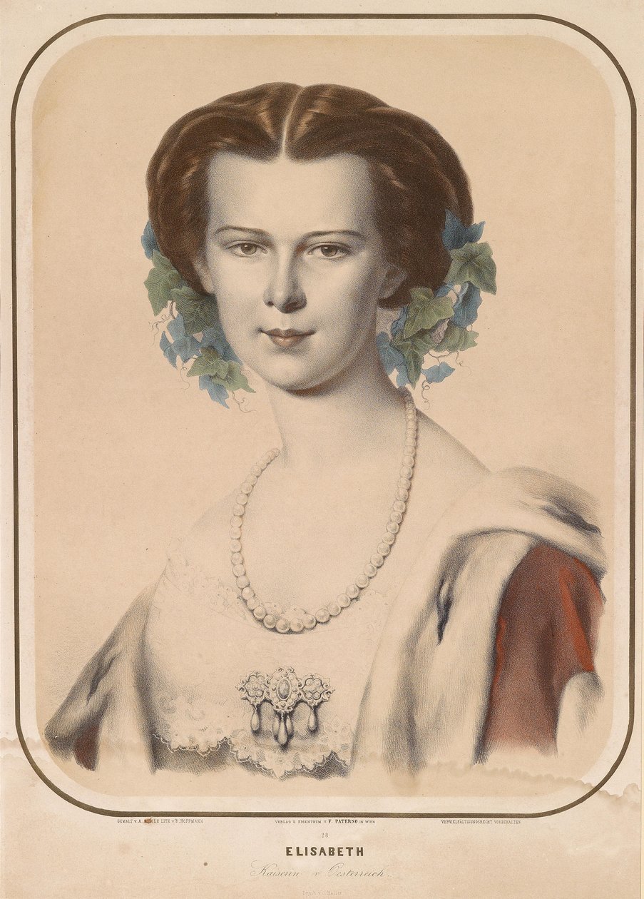 Empress Elisabeth by after Einsle R. Hoffmann