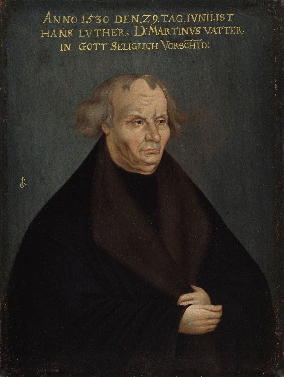 Portrait of Hans Luther by after Lucas Cranach the Elder