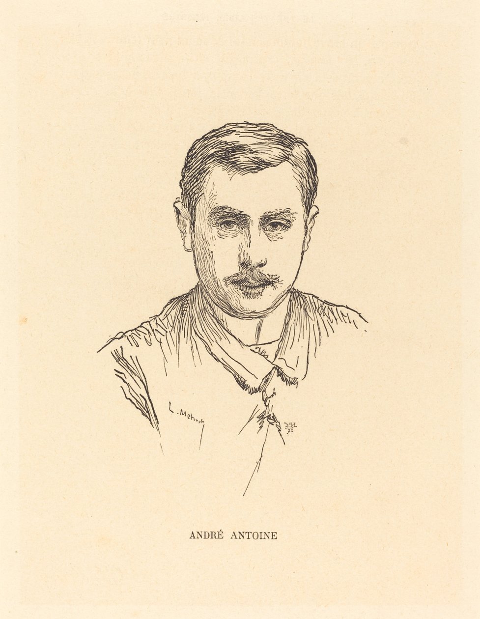 André Antoine by after Lucien Métivet