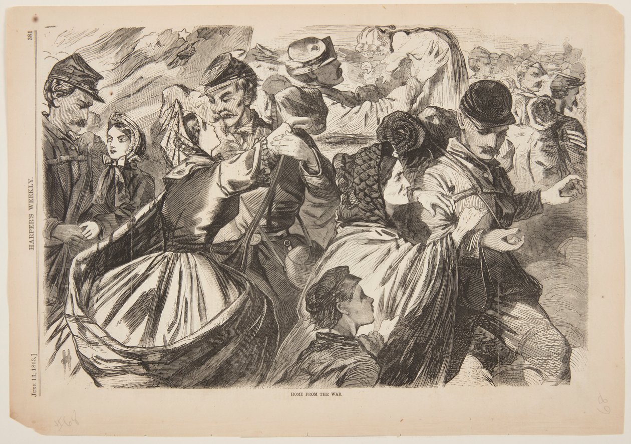 Home from the War by after Winslow Homer