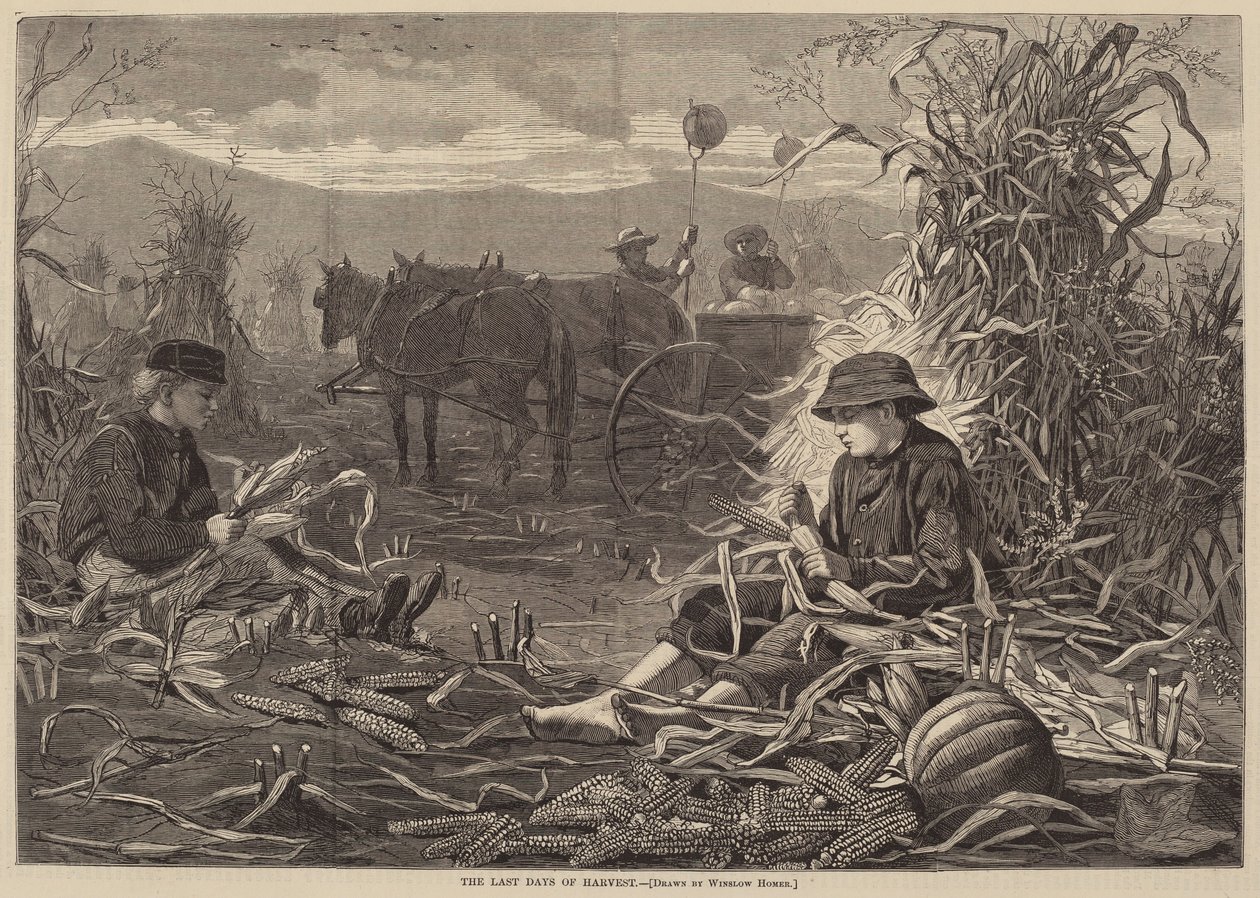 The Last Days of Harvest by Winslow Homer