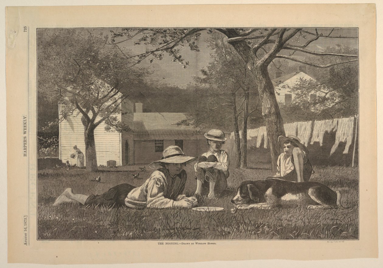 The Nooning by Winslow Homer