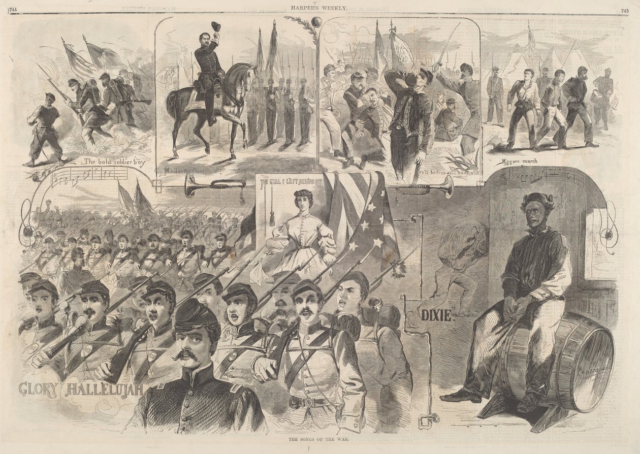 The Songs of War by after Winslow Homer
