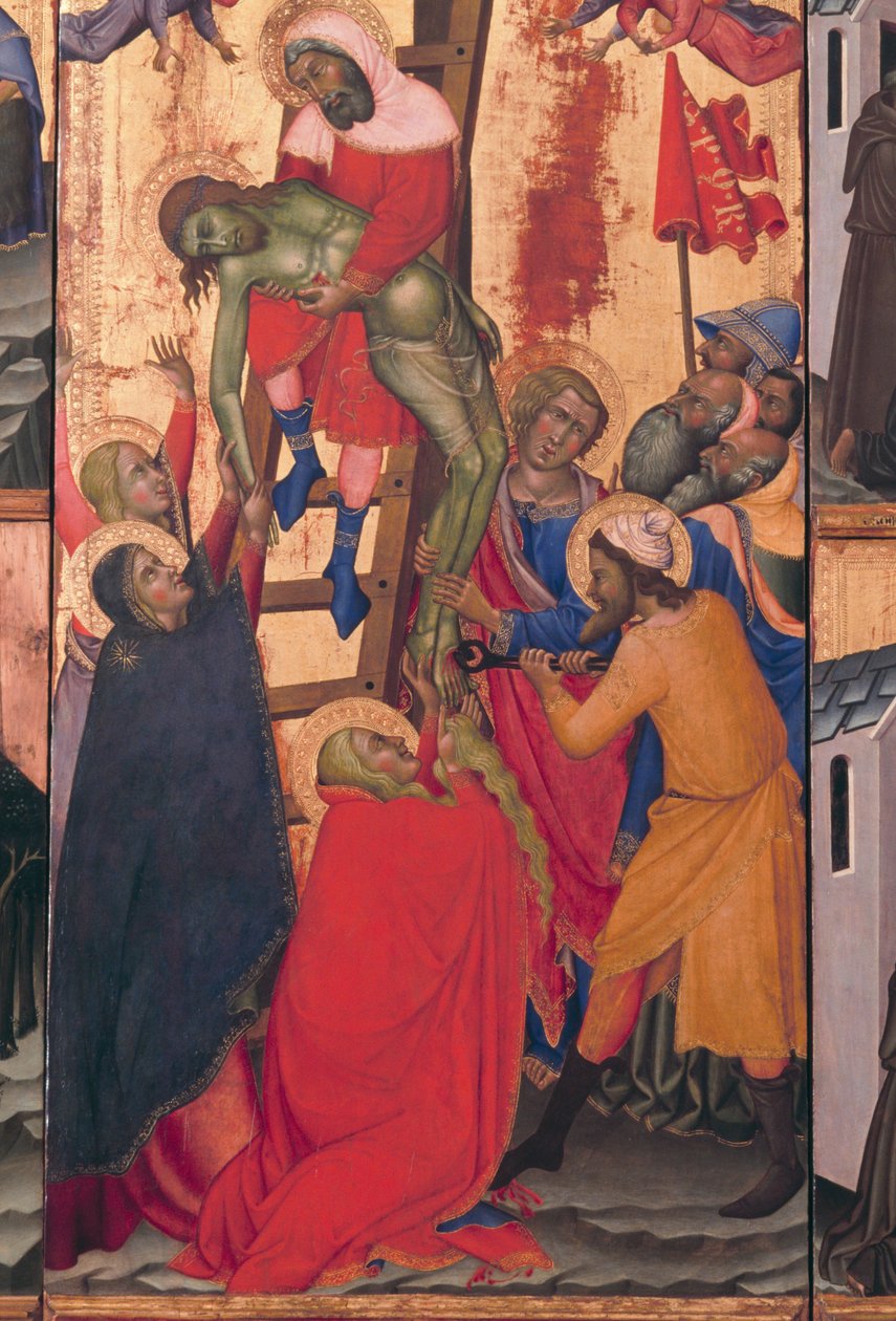 Deposition of Christ from the Cross by also Manfredi de Battilori Bartolo di Fredi