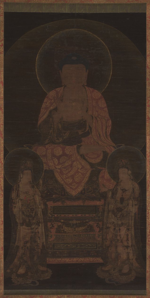 Amitabha Triad by anonymous 