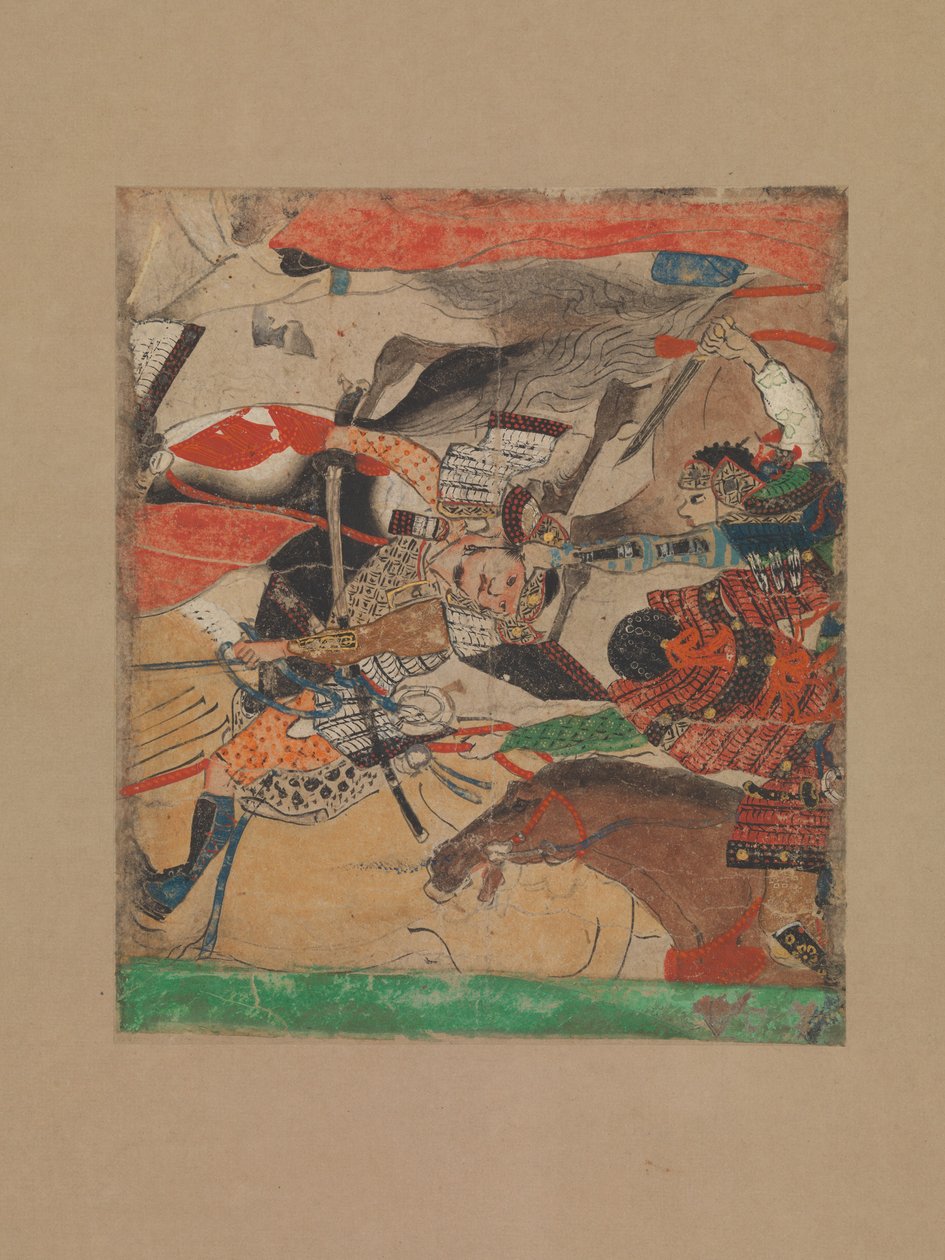 Battle at Rokuhara, from The Tale of the Heiji Rebellion (Heiji Monogatari) by anonymous 