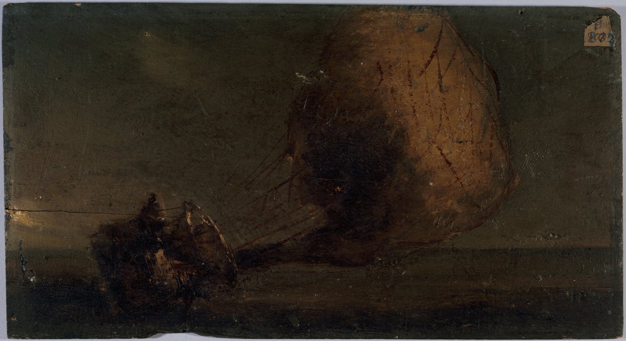 Fall of an Aerostat by anonymous 