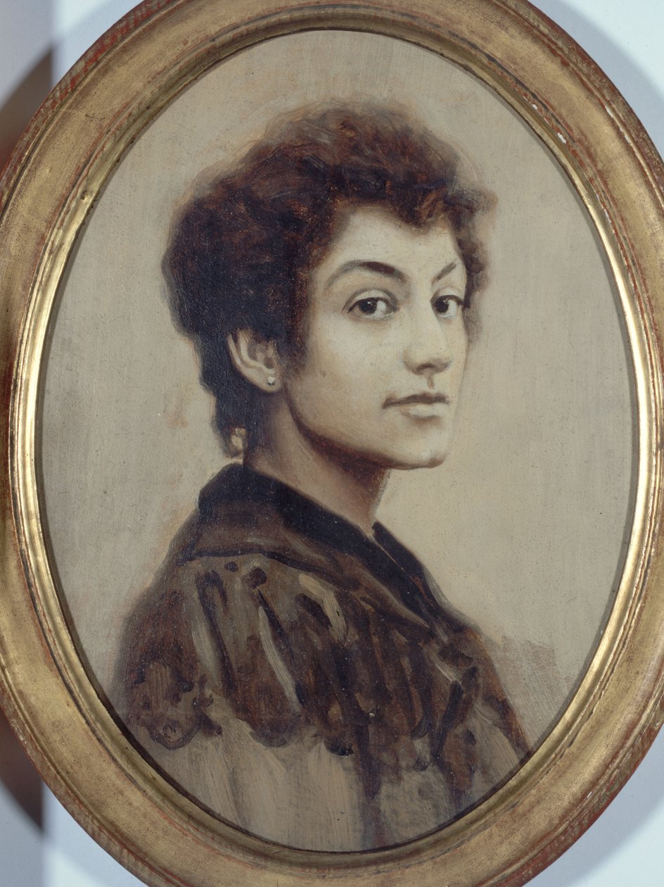 Portrait of Gabrielle Sand-Palazzi by anonymous 