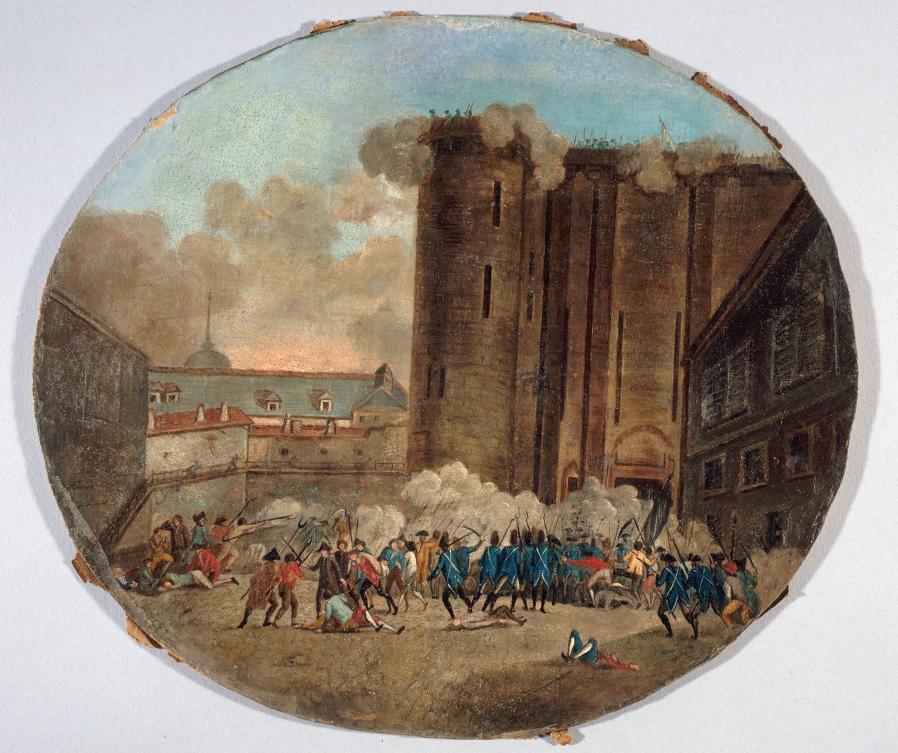 Storming of the Bastille, July 14, 1789 (P707-1) by anonymous 
