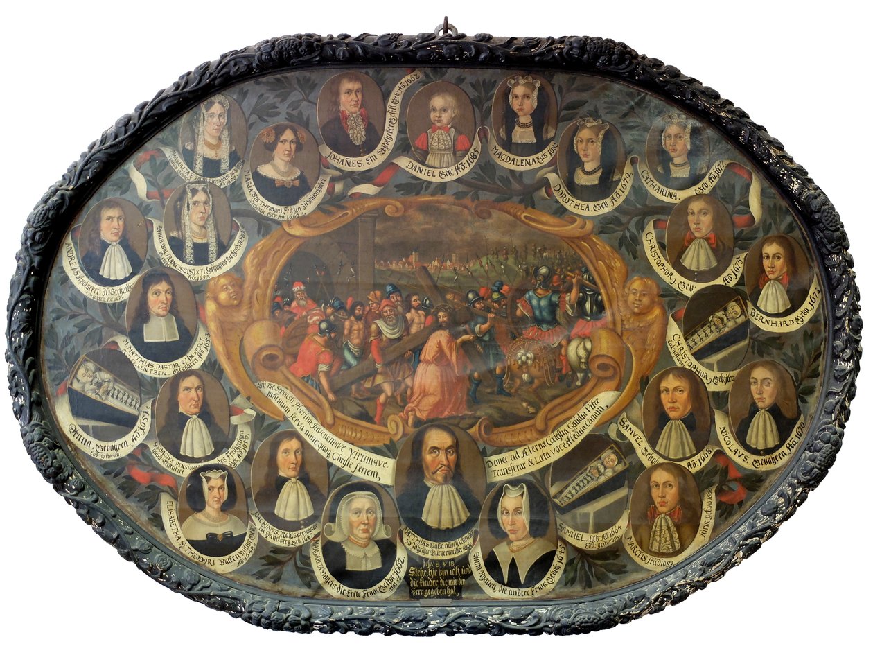 Memorial Image of the Hasse Family by anonymous 