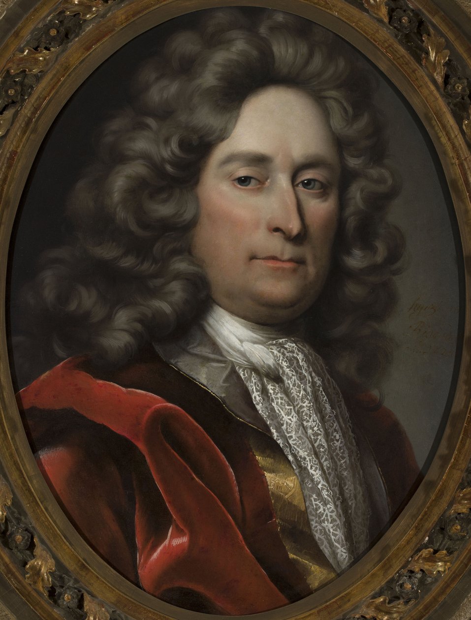 Portrait of a Man in a Grey Wig by anonymous 