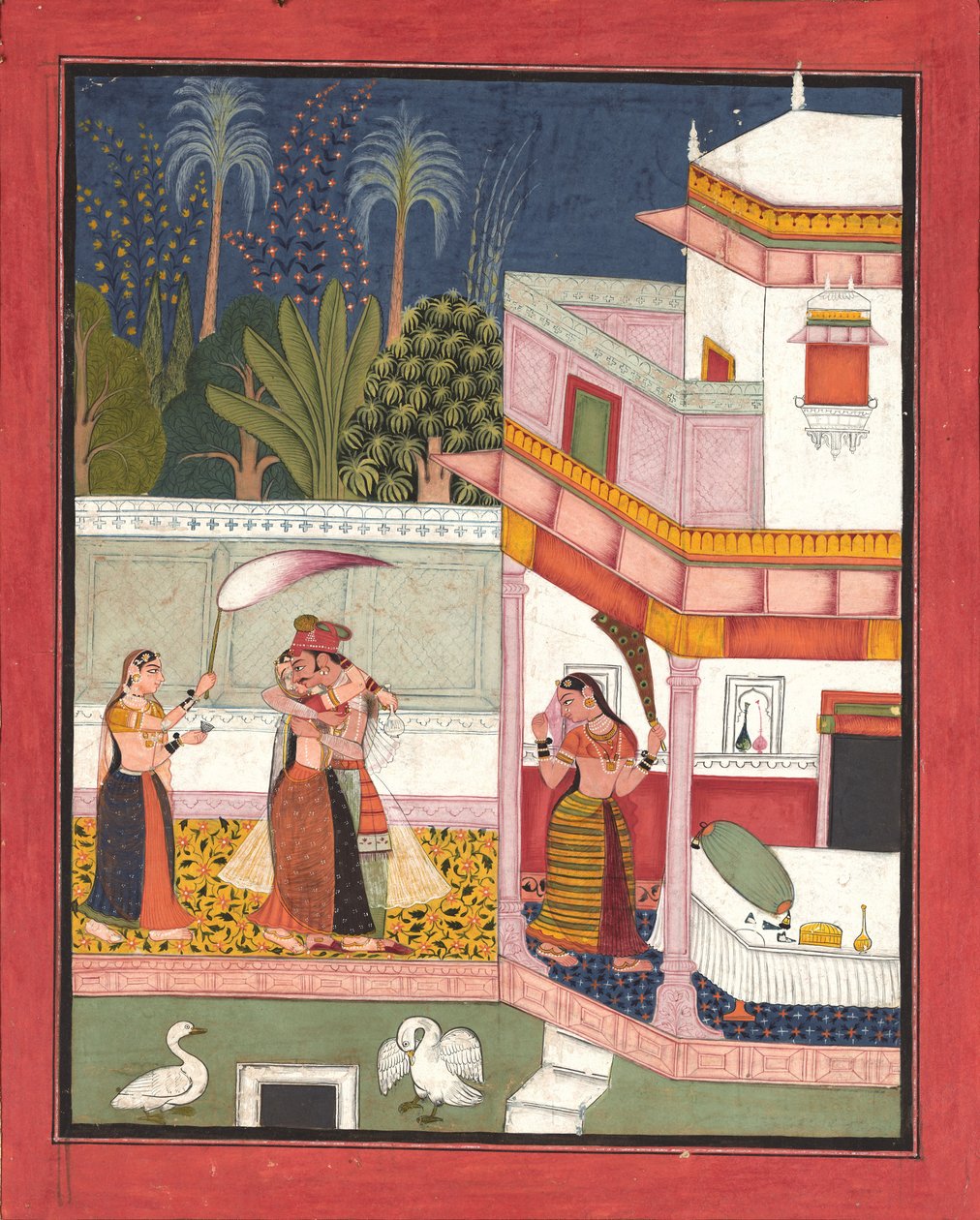 Prince Embracing a Princess by anonymous 