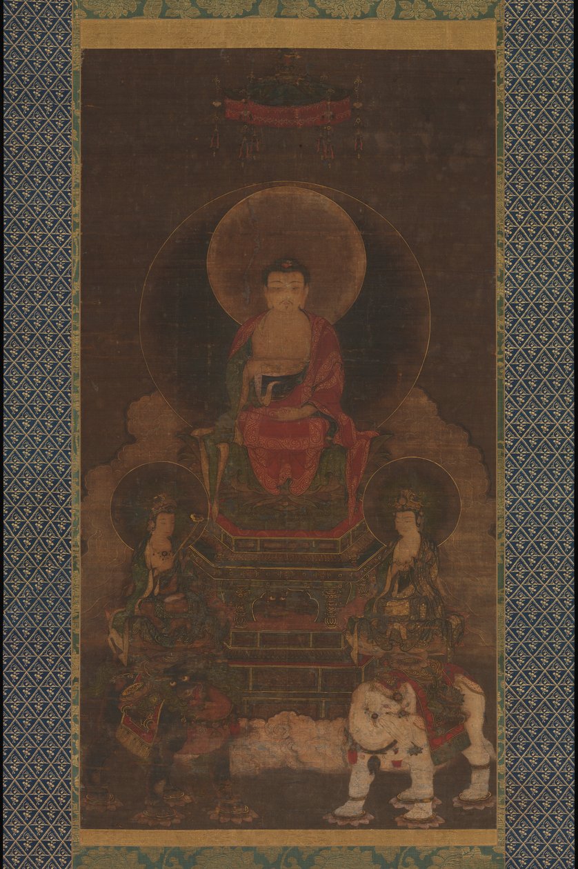 Shaka (Shakyamuni) Triad by anonymous 
