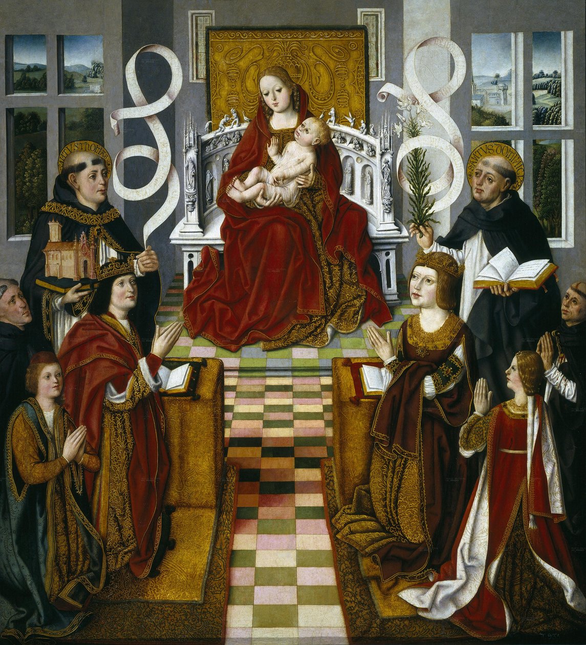 Madonna of the Catholic Monarchs by anonymous 