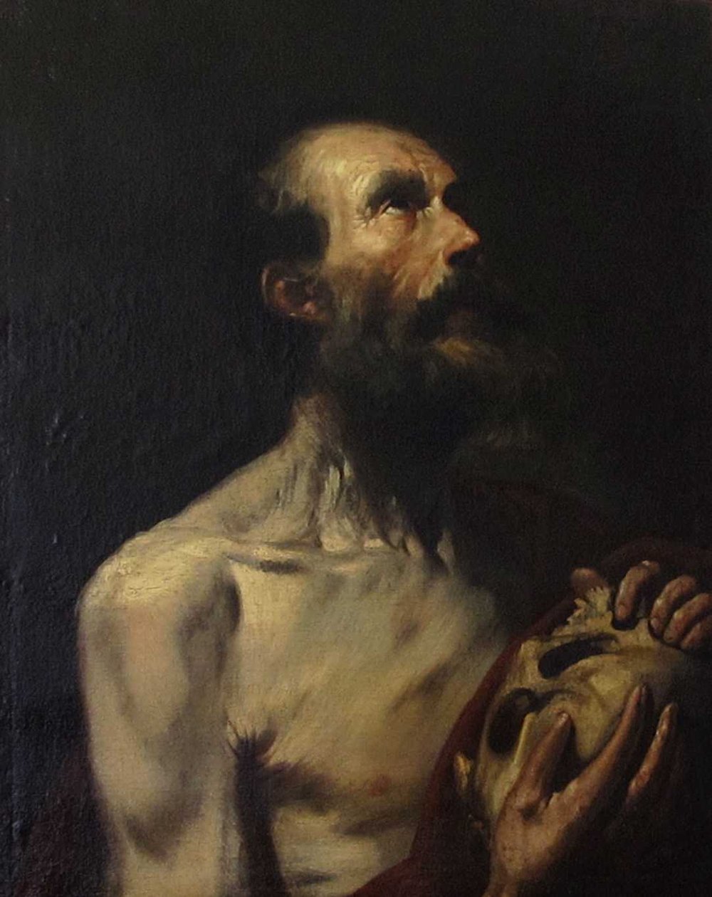 Saint Jerome in Penitence by Jusepe de Ribera