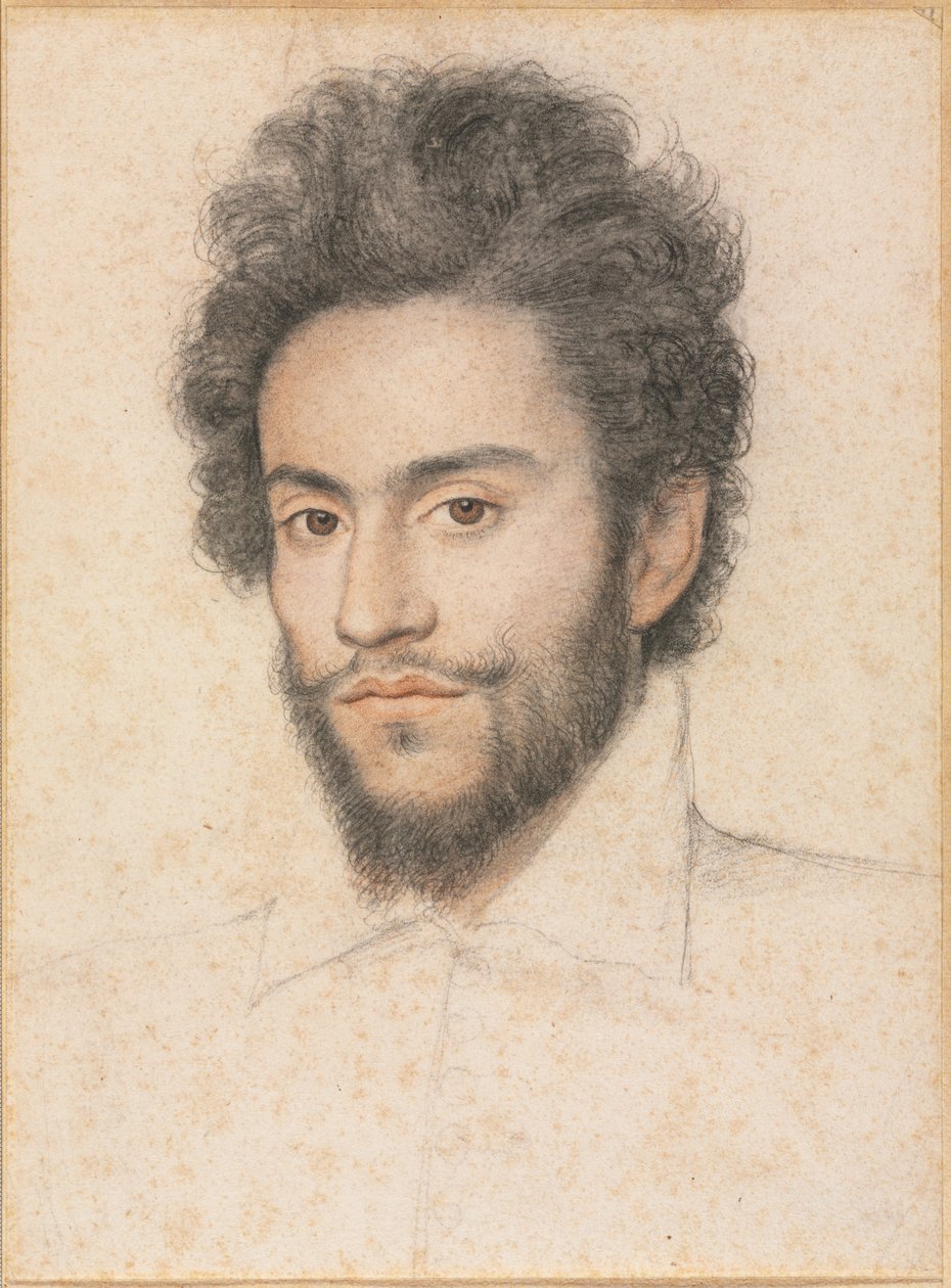 Young Man with a Beard by attributed to François Quesnel