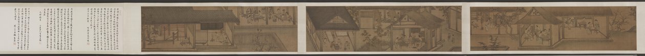 Sericulture: The Process of Making Silk by attributed to Liang Kai